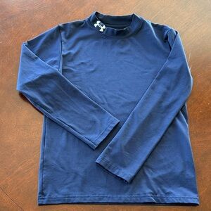 Under Armour Kids Blue Long Sleeve Tee